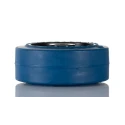 LAG Blue Black Rubber Trolley Wheel 150 kg Load Capacity, 100mm Diameter, 40mm Width, Shore 70±5 Hardness 30108B