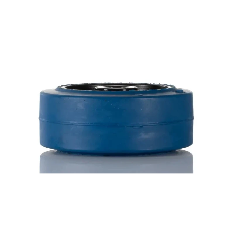 LAG Blue Black Rubber Trolley Wheel 150 kg Load Capacity, 100mm Diameter, 40mm Width, Shore 70±5 Hardness 30108B
