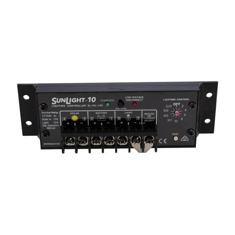 Morningstar 12 V DC Solar Charge Controller 20 A SL-10L-12