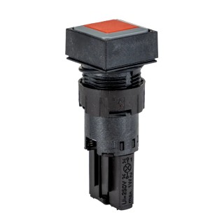 Eaton RMQ16 Series Red Momentary Push Button Switch 16 mm Cutout IP65 RMQ16