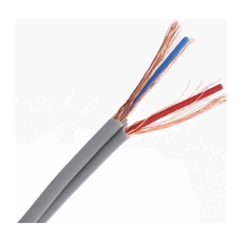 RS PRO 2 Core Screened Audio Cable 0.078 mm² Cross Sectional Area, 100 m Length, Grey Outer Jacket 207-5336