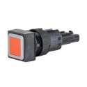 Eaton RMQ16 Series Red Momentary Push Button Switch 16 mm Cutout IP65 RMQ16