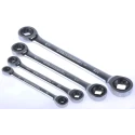 GearWrench 4-Piece Ratchet Spanner Set, Steel, Sizes E6 x E8 to E20 x E24 KE004-YBIJ
