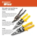 Wiss 170mm Tin Snip for Carbon Steel M3R