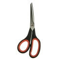 RS PRO 200mm Stainless Steel General Purpose Scissor Black Red 509-9948