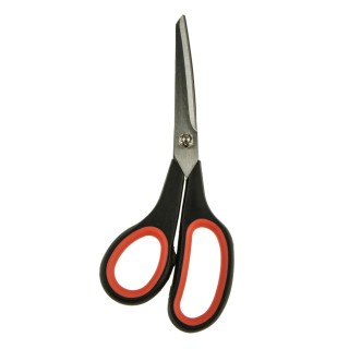 RS PRO 200mm Stainless Steel General Purpose Scissor Black Red 509-9948