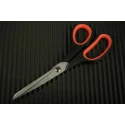 RS PRO 200mm Stainless Steel General Purpose Scissor Black Red 509-9948