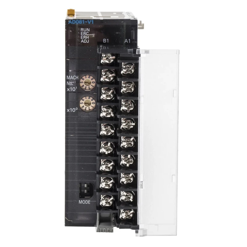 Omron PLC I/O Module for Use with SYSMAC CJ, CP1H, CP1L Series Controllers CJ1W-AD081-V1