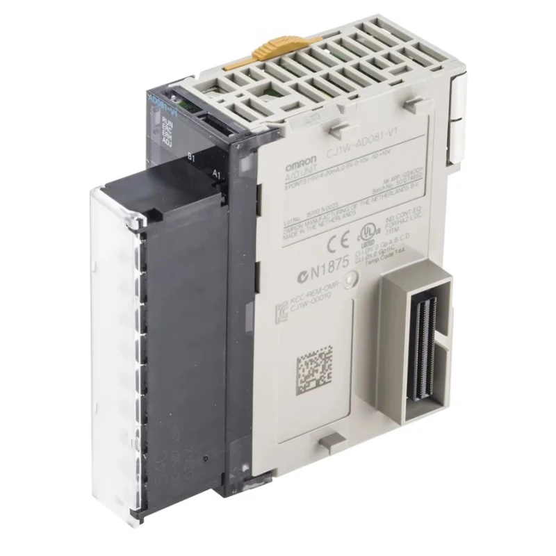 Omron PLC I/O Module for Use with SYSMAC CJ, CP1H, CP1L Series Controllers CJ1W-AD081-V1