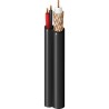 Belden 549945 Series RG59 Coaxial SDI Cable, 152 m, 75 Ω, 350V, 18AWG, Black, Unterminated RG59