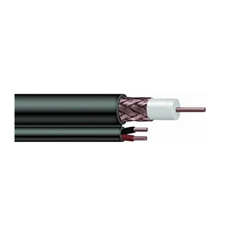 Belden 549945 Series RG59 Coaxial SDI Cable, 152 m, 75 Ω, 350V, 18AWG, Black, Unterminated RG59