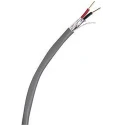 Belden Control Cable, 2 Cores, 2.09mm² 14 AWG Stranded Copper, Screened with Grey Polypropylene Sheath, 152 m 5100FE.00152