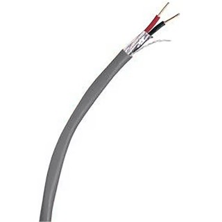 Belden Control Cable, 2 Cores, 2.09mm² 14 AWG Stranded Copper, Screened with Grey Polypropylene Sheath, 152 m 5100FE.00152