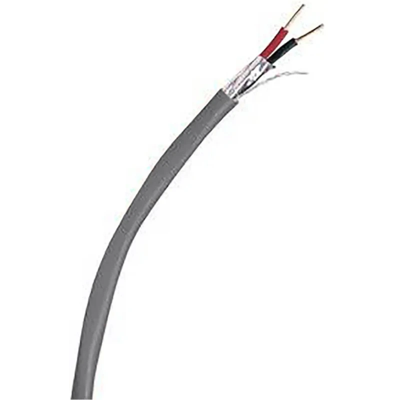 Belden Control Cable, 2 Cores, 2.09mm² 14 AWG Stranded Copper, Screened with Grey Polypropylene Sheath, 152 m 5100FE.00152