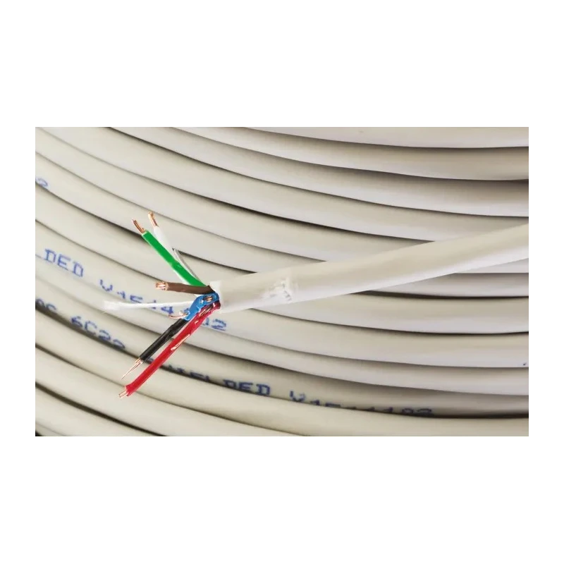 Belden Control Cable 6 Cores 0.33mm² 22 AWG Screened 100 m Grey Polyethylene Sheath 4504FE.00100