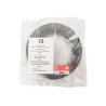 RS PRO Black Hook Up Wire 30 AWG Silver Plated Copper, 1/0.25 mm Core Strands, 100 m Length, Ethylene 207-7156