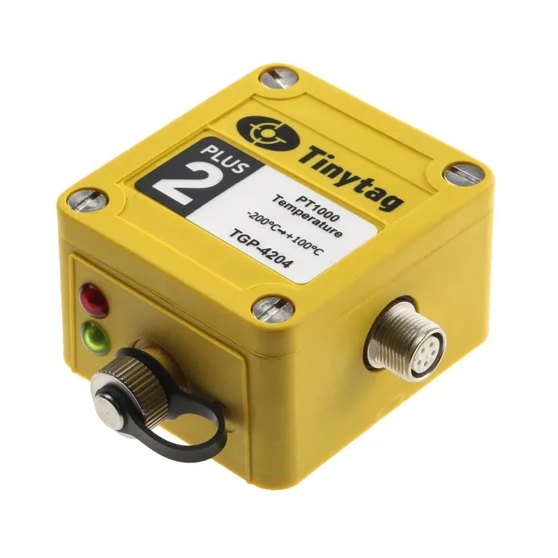 Gemini Temperature Data Logger, Serial, USB Interface, 2 Channel, ±0.15 °C Accuracy, IP68 Waterproof, Battery TGP-4204-PK