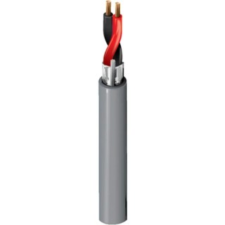 Belden 2-Core Screened Control Cable 0.82mm² 18 AWG, Grey Polypropylene Sheath, 152m Length, 300V 5300FE.00152