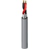 Belden 2-Core Screened Control Cable 0.82mm² 18 AWG, Grey Polypropylene Sheath, 152m Length, 300V 5300FE.00152