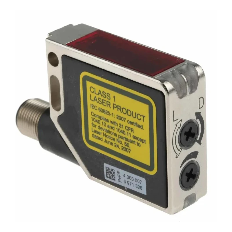 Pepperl + Fuchs Retroreflective Photoelectric Sensor Block Style 15 m Detection Range Push Pull MLV12-54-LAS/76B/110/124