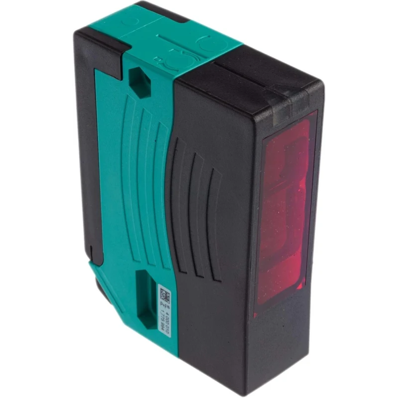 Pepperl + Fuchs Retroreflective Photoelectric Sensor, Block Style, 12 m Detection Range, Relay Output RLK29-55/59/116-SET