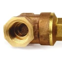 RS PRO Bronze Gate Valve 3 in Inlet, 1/2 in Outlet, Cast Iron Handle 85mm Height 20 bar Maximum Operating Pressure 510-3851