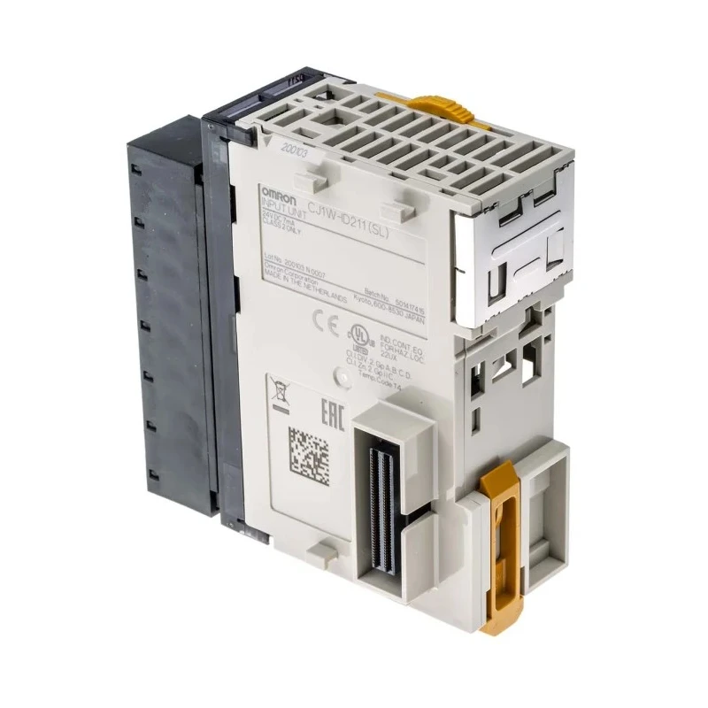 Omron PLC Expansion Module 16 Digital Inputs 5V DC Screwless Connection for SYSMAC CJ Series CJ1W-ID211(SL)