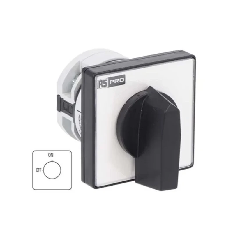 RS PRO Cam Switch 2 Position 90° Knob Actuator Panel Mount 20A 690V 208-3926