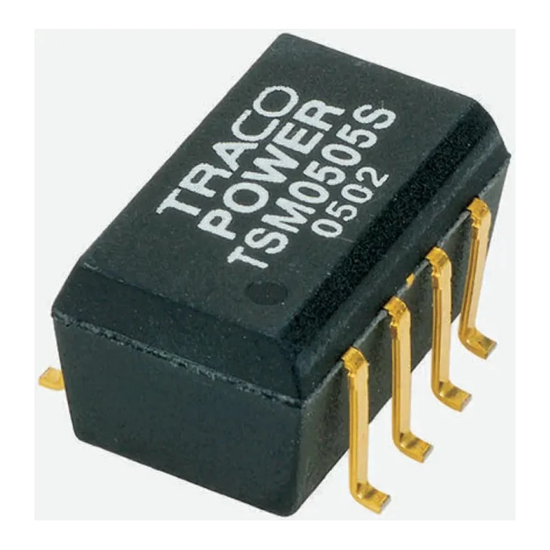 TRACOPOWER 2-Output 1W Surface Mount Isolated DC/DC Converter, 15V dc/ 33 mA Output, 13.2V dc Max Input, 10.8V Min TSM 1215D
