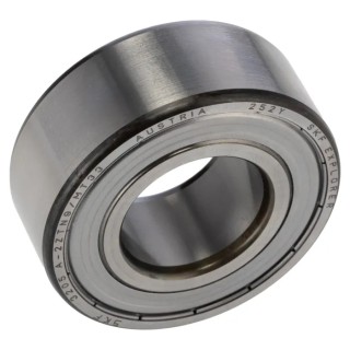 SKF Double Row Angular Contact Ball Bearing 25 mm ID, 52 mm OD, 20.6 mm Race Width 3205 A-2ZTN9/MT33