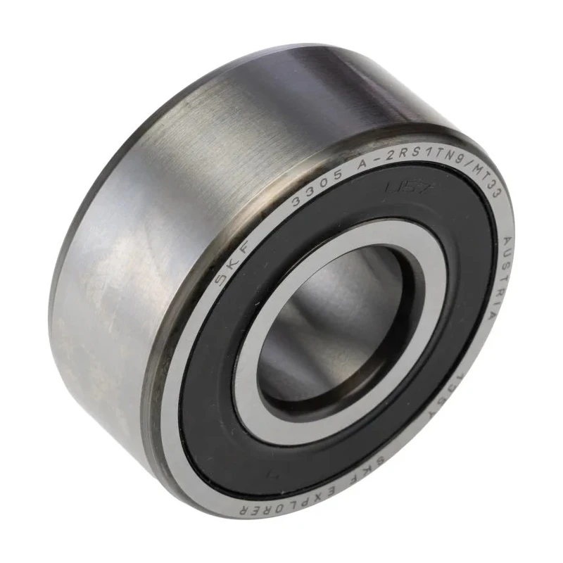 SKF 2 Row Angular Contact Ball Bearing 25 mm ID, 62 mm OD, 25.4 mm Race Width 3305 A-2RS1TN9/MT33