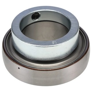 SKF Bearing Insert Steel 50 mm ID 90 mm OD Overall Width 43.7 mm Limiting Speed 4000 rpm YET 210