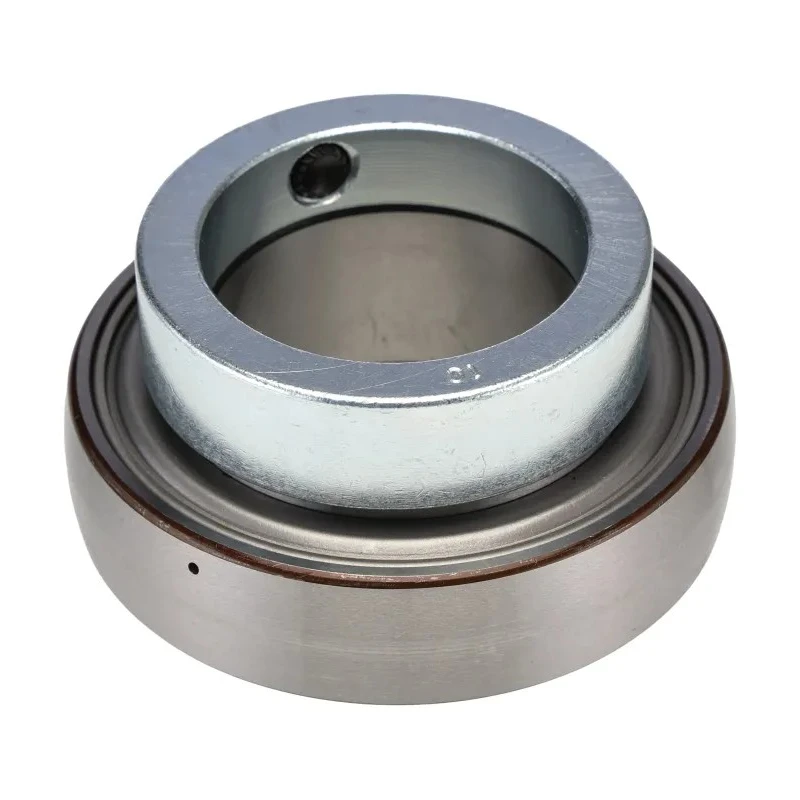SKF Bearing Insert Steel 50 mm ID 90 mm OD Overall Width 43.7 mm Limiting Speed 4000 rpm YET 210