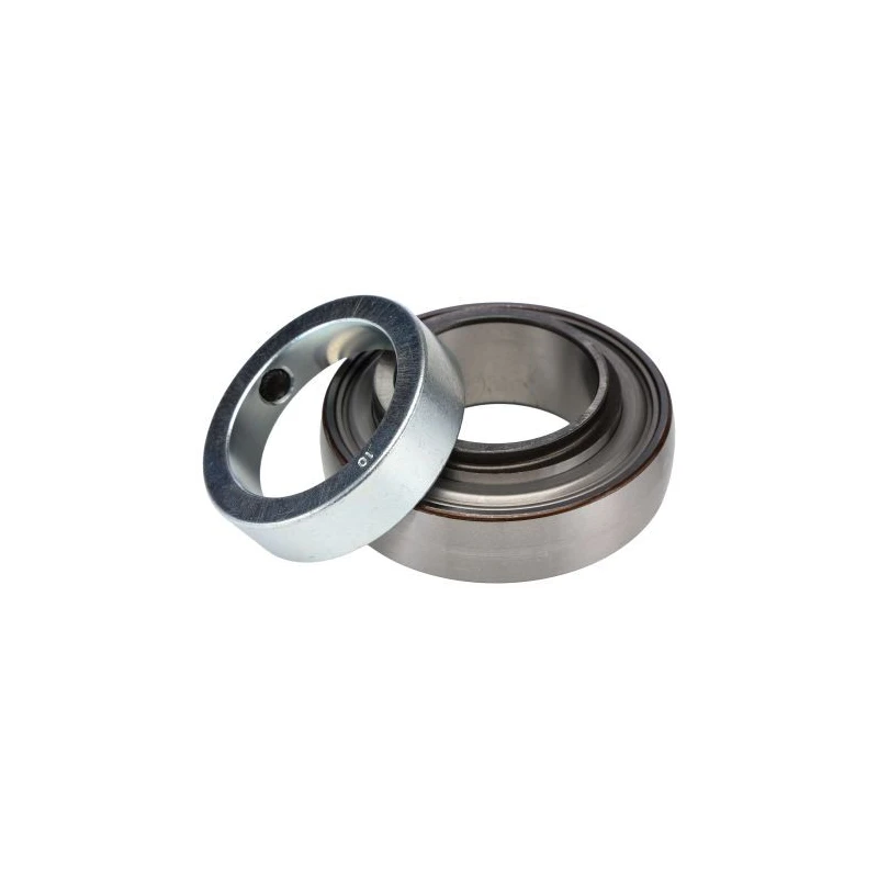 SKF Bearing Insert Steel 50 mm ID 90 mm OD Overall Width 43.7 mm Limiting Speed 4000 rpm YET 210