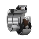 SKF Bearing Insert Steel 50 mm ID 90 mm OD Overall Width 43.7 mm Limiting Speed 4000 rpm YET 210