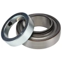 SKF Bearing Insert Steel 50 mm ID 90 mm OD Overall Width 43.7 mm Limiting Speed 4000 rpm YET 210
