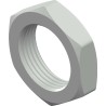 RS PRO Hex Nut for Use with Fixing Thread M8x0.5 Brass White Finish 10 mm Wrench Size 208-0526