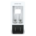 Ansmann NiMH Battery Charger Comfort Mini 1.2V Output 800mA Charge Current USB Input 1001-0091-01