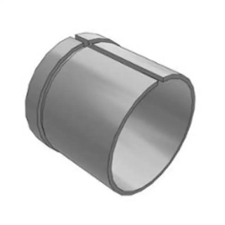 SKF Adapter Sleeve, Bore Diameter 72 mm, Outside Diameter 75 mm, Thread Size M80 x 2, Overall Length 72 mm AHX 2315 G