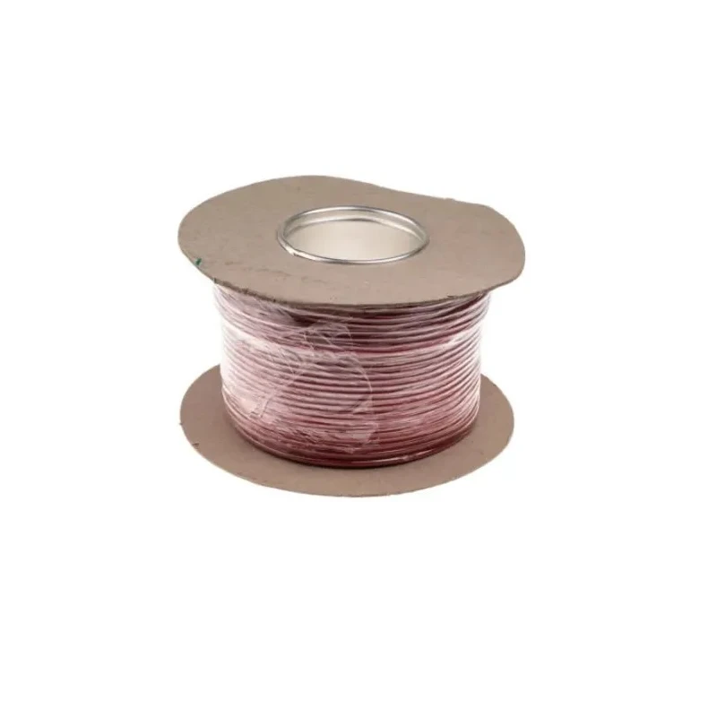 RND Red Hook Up Wire, 17 AWG, 516 x 0.05 mm Strands, 100 m Length, Silicone Rubber Insulation, 600 V, Fire Resistant 209-8057