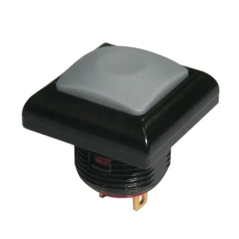 RS PRO Push Button Switch, Momentary, Panel Mount, SPST, Red LED, IP67 Rated, 36 V dc 250 V ac, 13.6 mm Cutout 209-9087