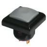 RS PRO Push Button Switch, Momentary, Panel Mount, SPST, Red LED, IP67 Rated, 36 V dc 250 V ac, 13.6 mm Cutout 209-9087