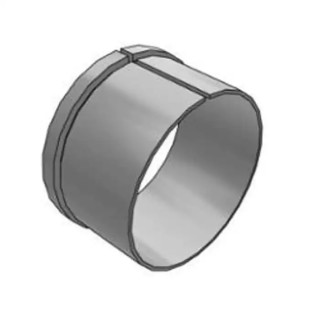 SKF Adapter Sleeve with 130 mm Outside Diameter, 82 mm Bore Diameter, Thread Size M140 x 2, Overall Length 82 mm AHX 3126