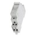 Finder DIN Rail Modular Step Relay, 24V AC Coil, 16A Switching Current, DPST-NO Contact Configuration 20.22.8.024.0000