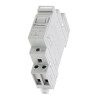 Finder DIN Rail Modular Step Relay, 24V AC Coil, 16A Switching Current, DPST-NO Contact Configuration 20.22.8.024.0000
