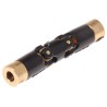 Huco Universal Joint, 2 Joints, Plain Type, Bored Hub 7.1mm, 35.3mm Length, Brass Material, 111.06.1414