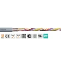 Igus chainflex CF240.PUR Data Cable 4 Cores 0.34mm² 22 AWG Screened Grey Thermoplastic Elastomer Sheath CF240.PUR.03.04 (50m)