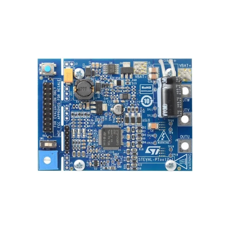 STMicroelectronics 3-Phase Inverter Based on STSPIN32F0252 Motor Controller for Motor STEVAL-PTOOL2V1