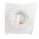 RS PRO 3 Core Power Cable White 1.5mm² Silicone Rubber 200 °C 25 m 210-1247