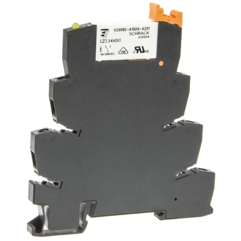 TE Connectivity SNR Series Interface Relay DIN Rail Mount 24V DC Coil SPDT ST3P2LC4 3-1416100-0